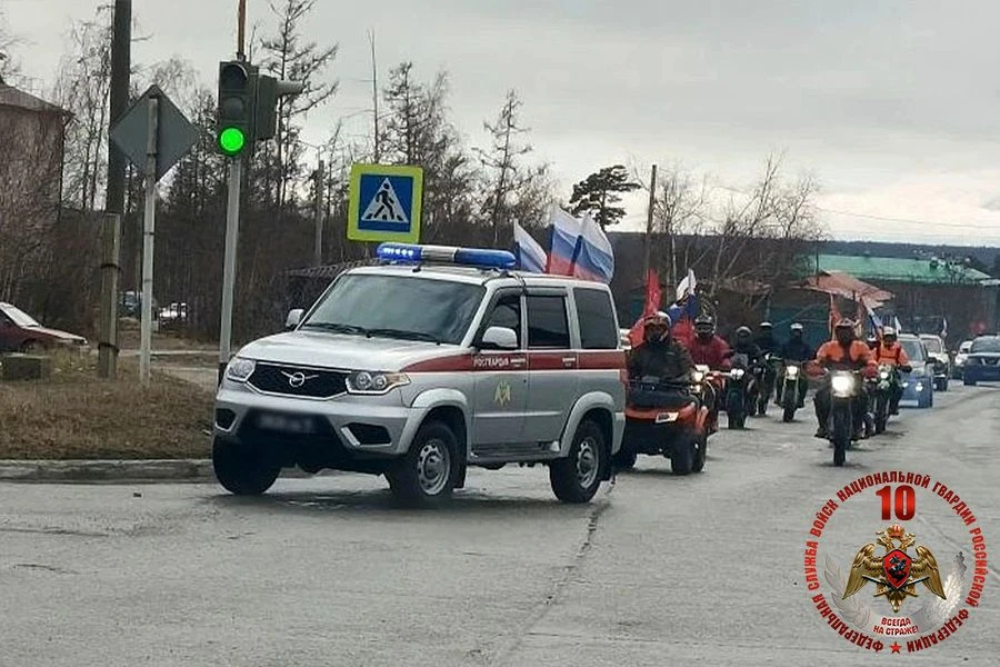Росгвардейцы-дальневосточники приняли участие в автопробегах в честь Дня Победы   📢 В Республике Бур