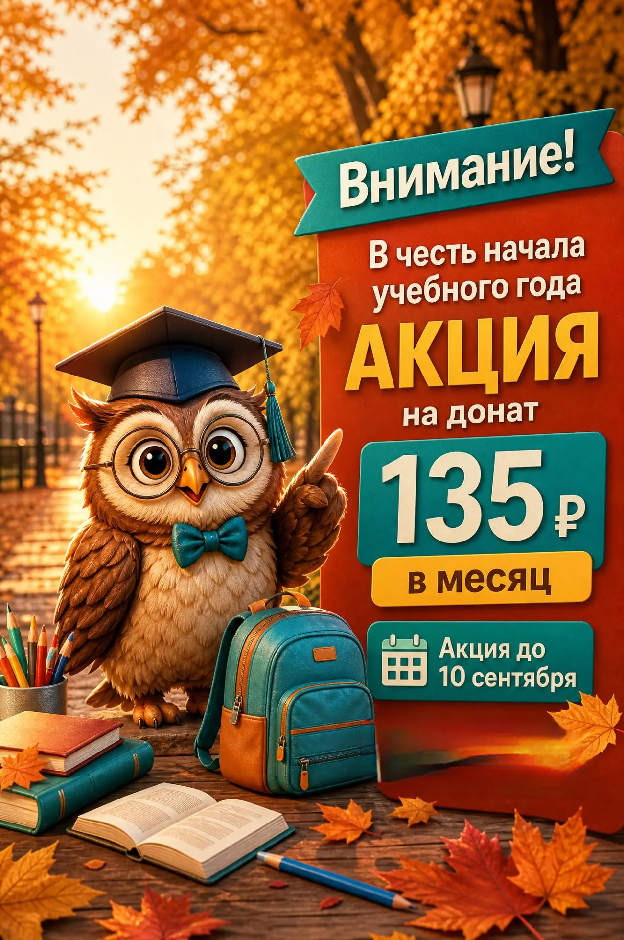 Уважаемые коллеги, у меня для вас отличная новость! В честь начала учебного года объявл...