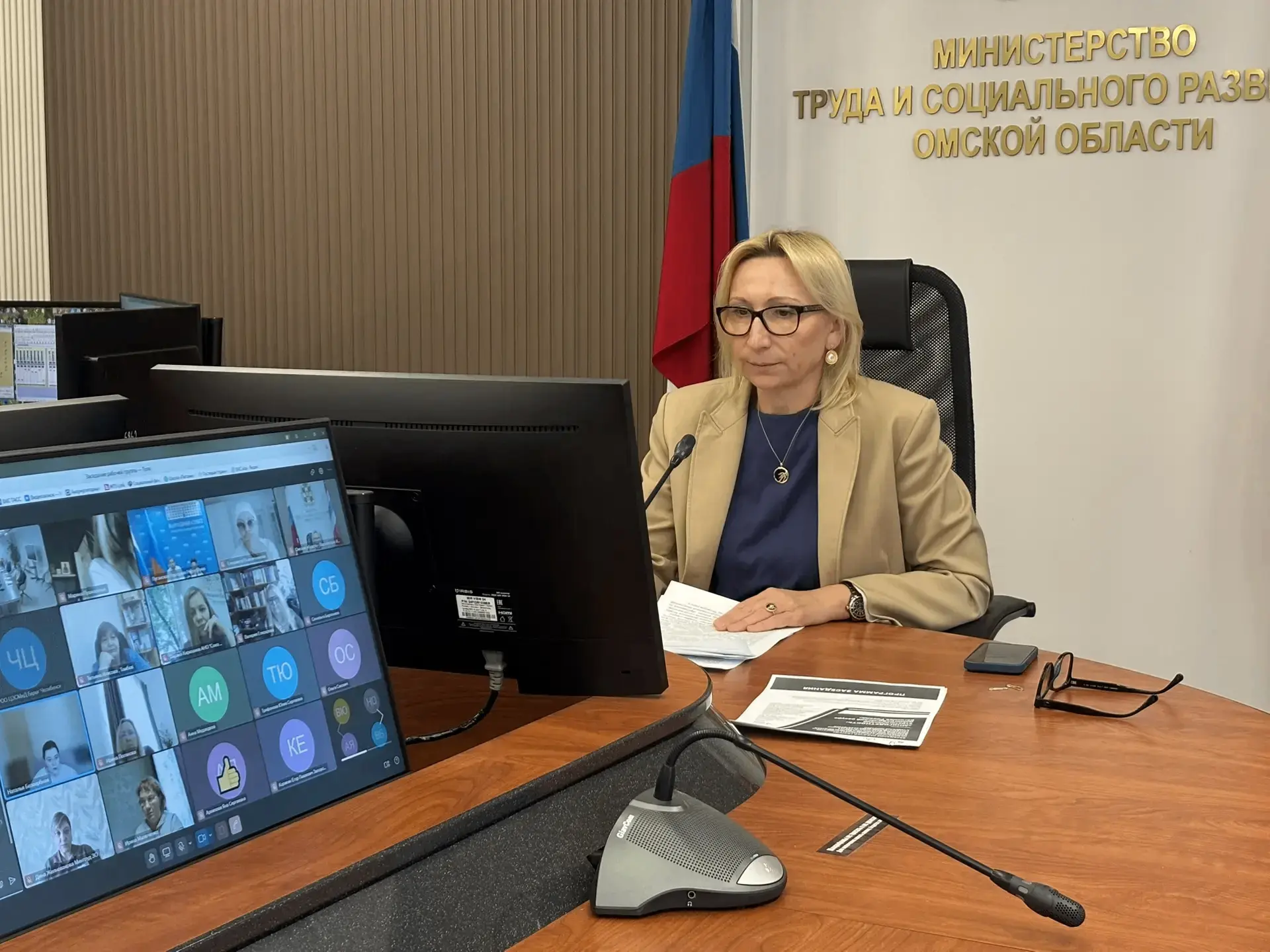 В формате онлайн выступила на заседании рабочей группы Совета при Президенте Российской...