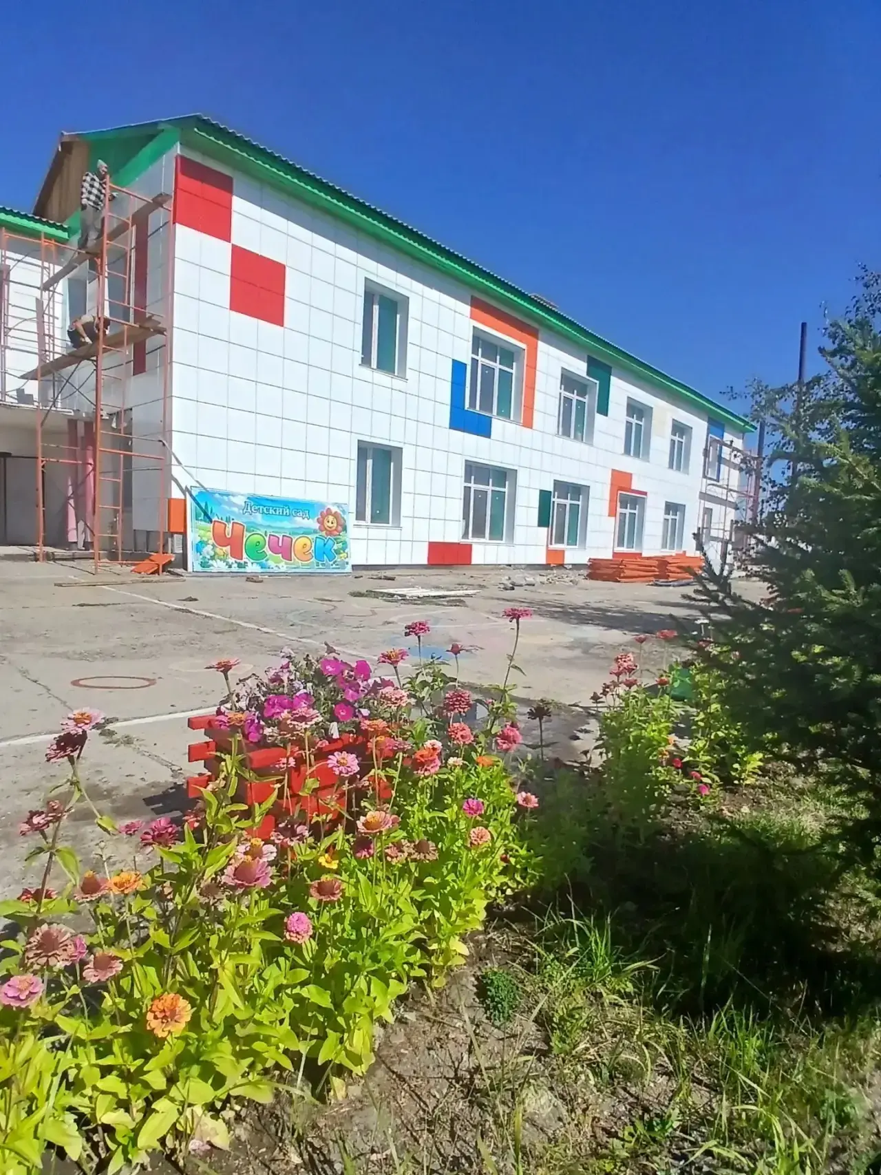 Капитальный ремонт детских садов «Чечек» и «Артыш»: ход работ 🏗️