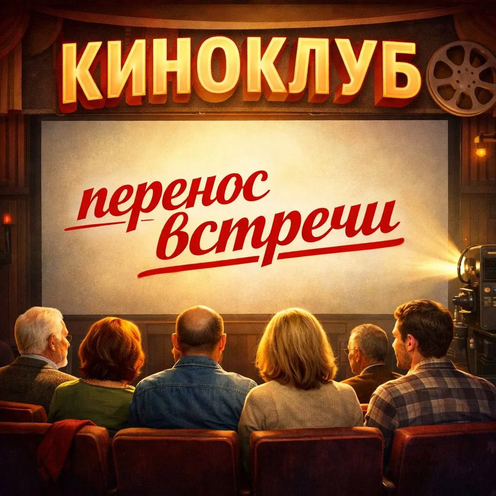 Друзья, сообщаем об изменении даты нашего психологического киноклуба.