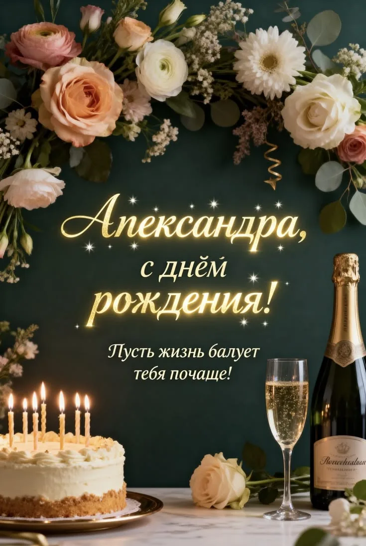 #сднёмрождения #александра