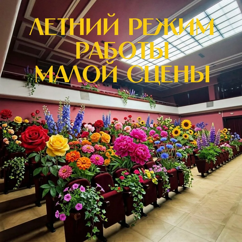 Дорогие друзья, внимание! Важная информация! Малая сцена театра с 16 июня переходит на ...