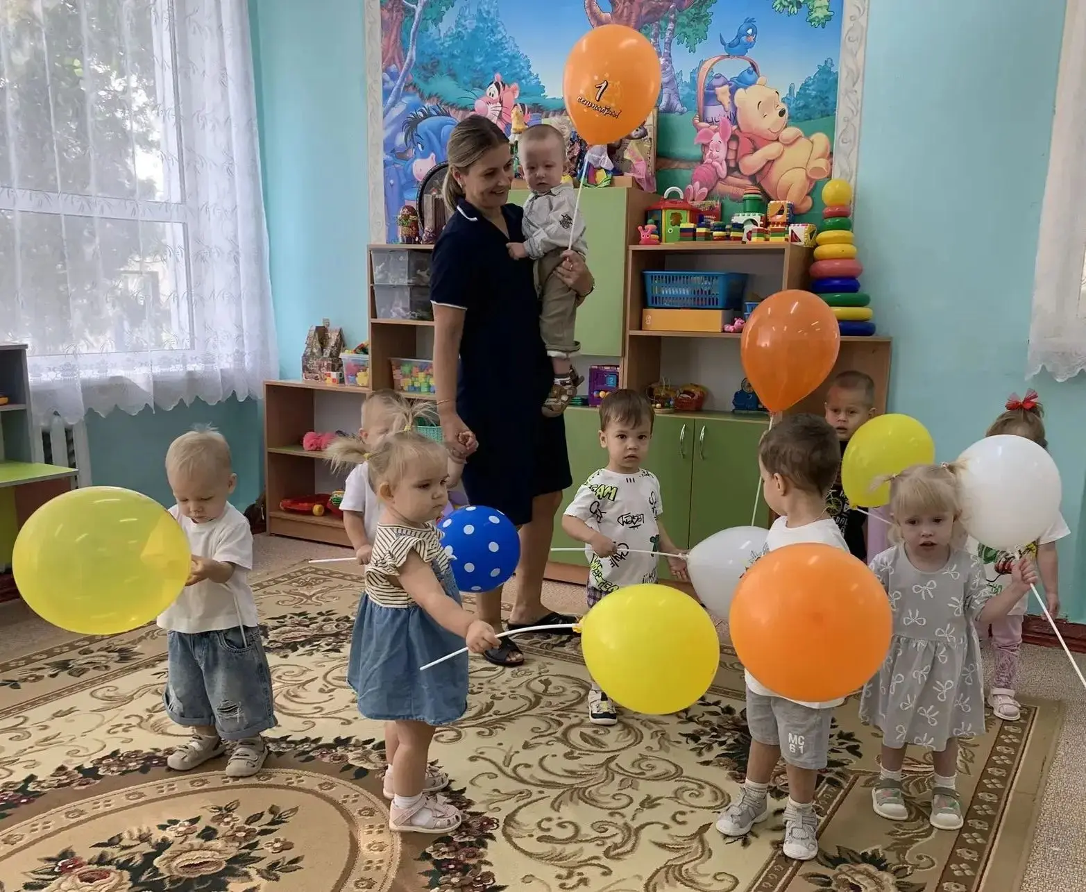 День знаний в группе раннего возраста.