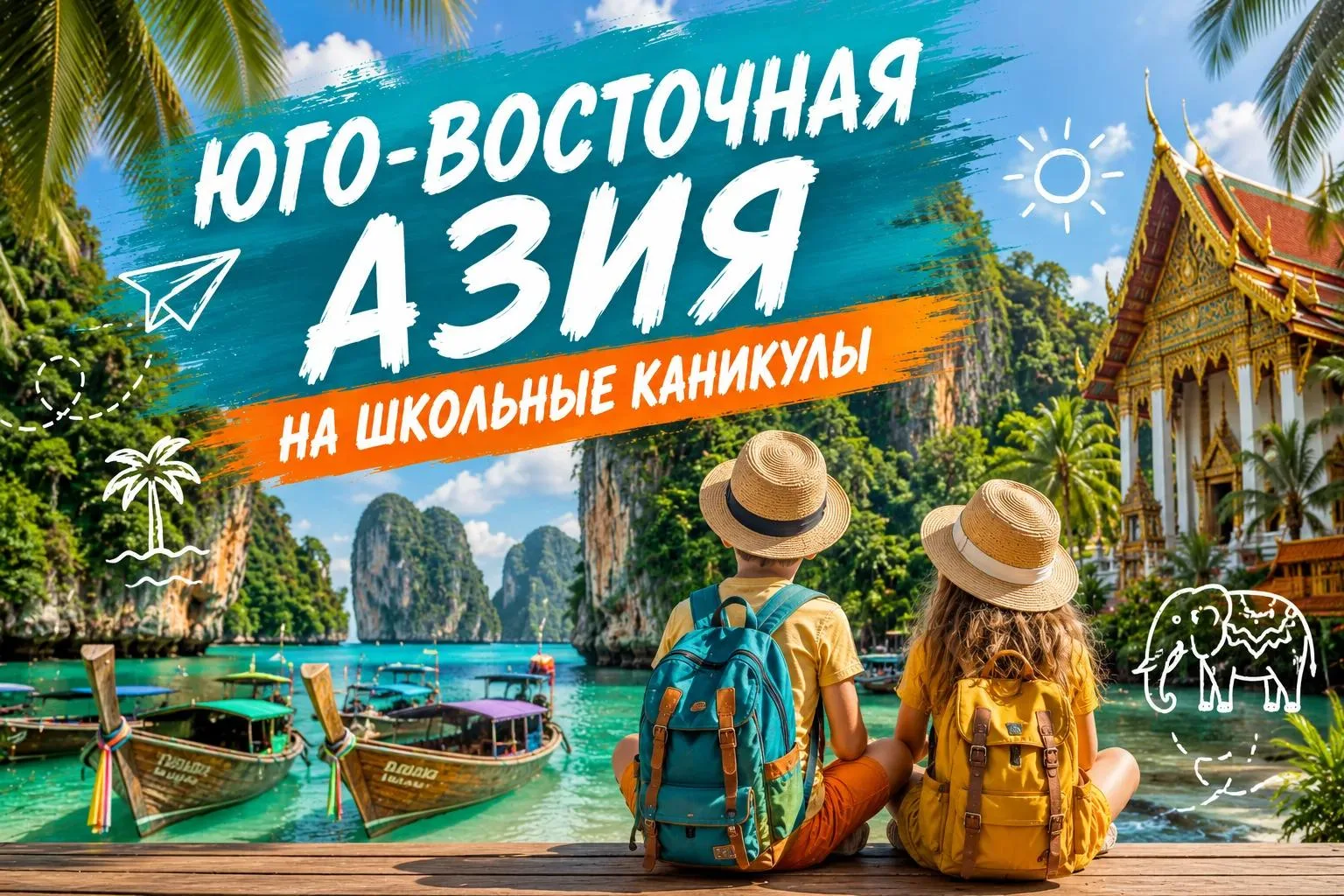 🌴 ЮГО-ВОСТОЧНАЯ АЗИЯ НА ШКОЛЬНЫЕ КАНИКУЛЫ