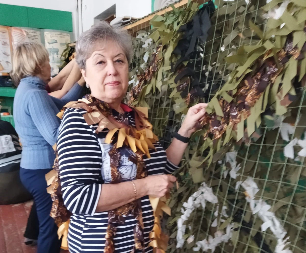 ✅ Ветеран магистрали Ольга Сероклина помогает бойцам на передовой с начала специальной ...