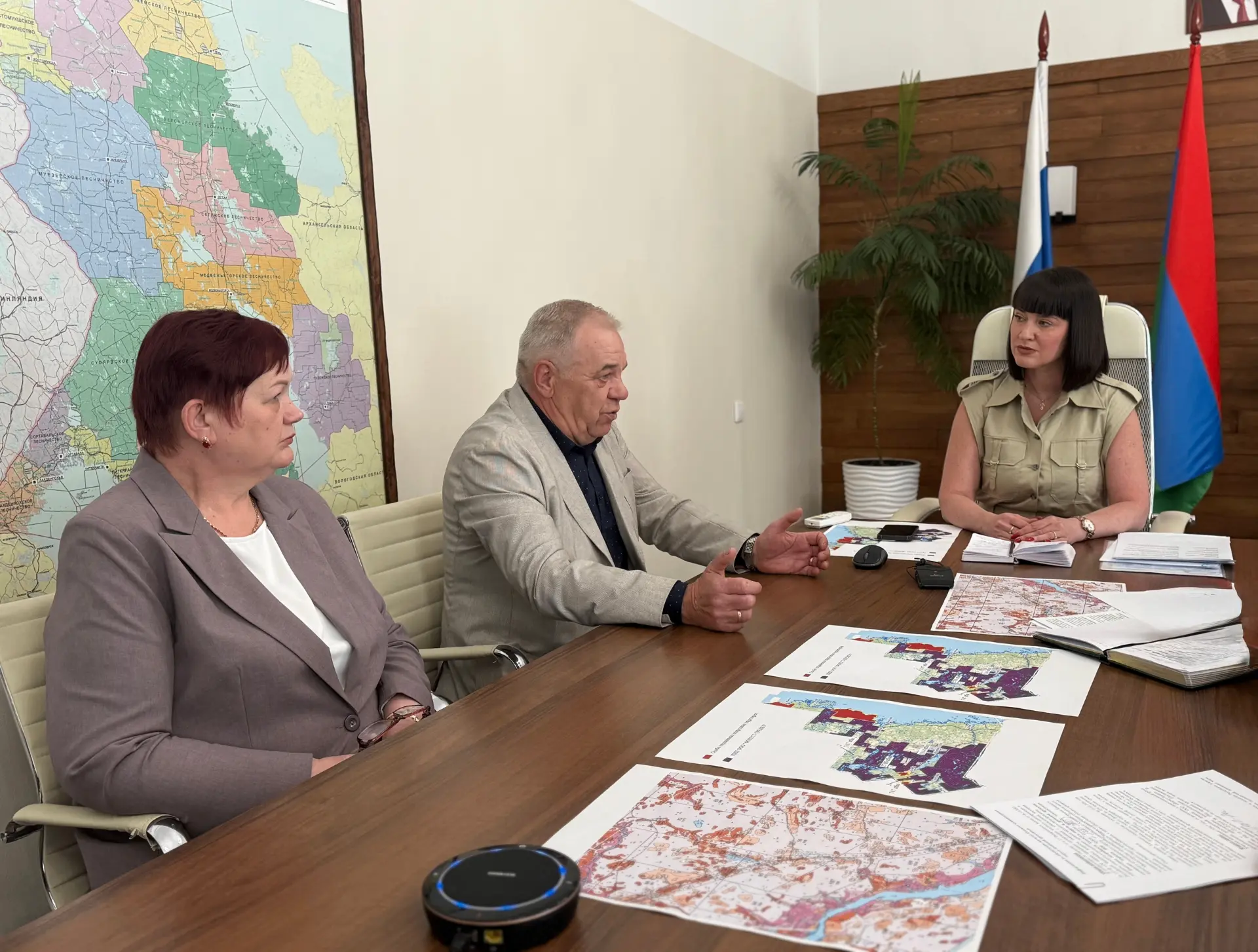 Совместная работа Минприроды Карелии, районного лесничества, администрации и поставщика...