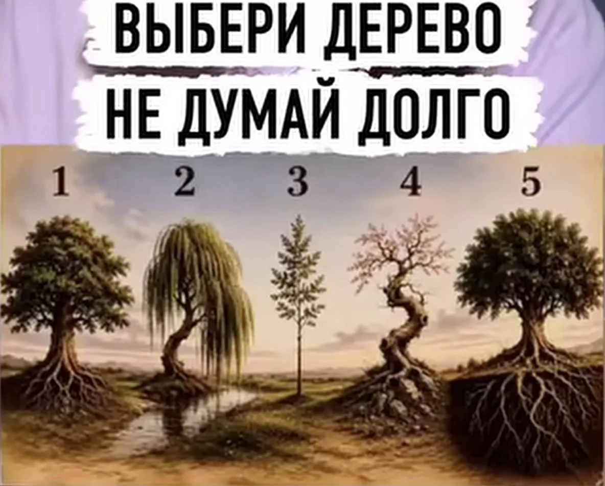 1🌳Дерево с сильными корнями, но без