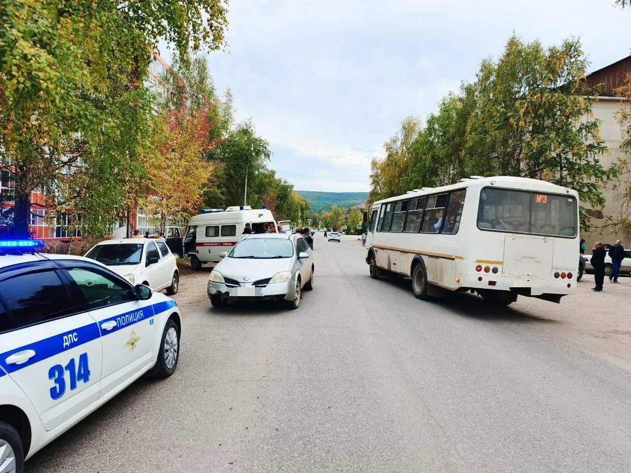 В Ленске легковушка сбила первоклассника 🚔