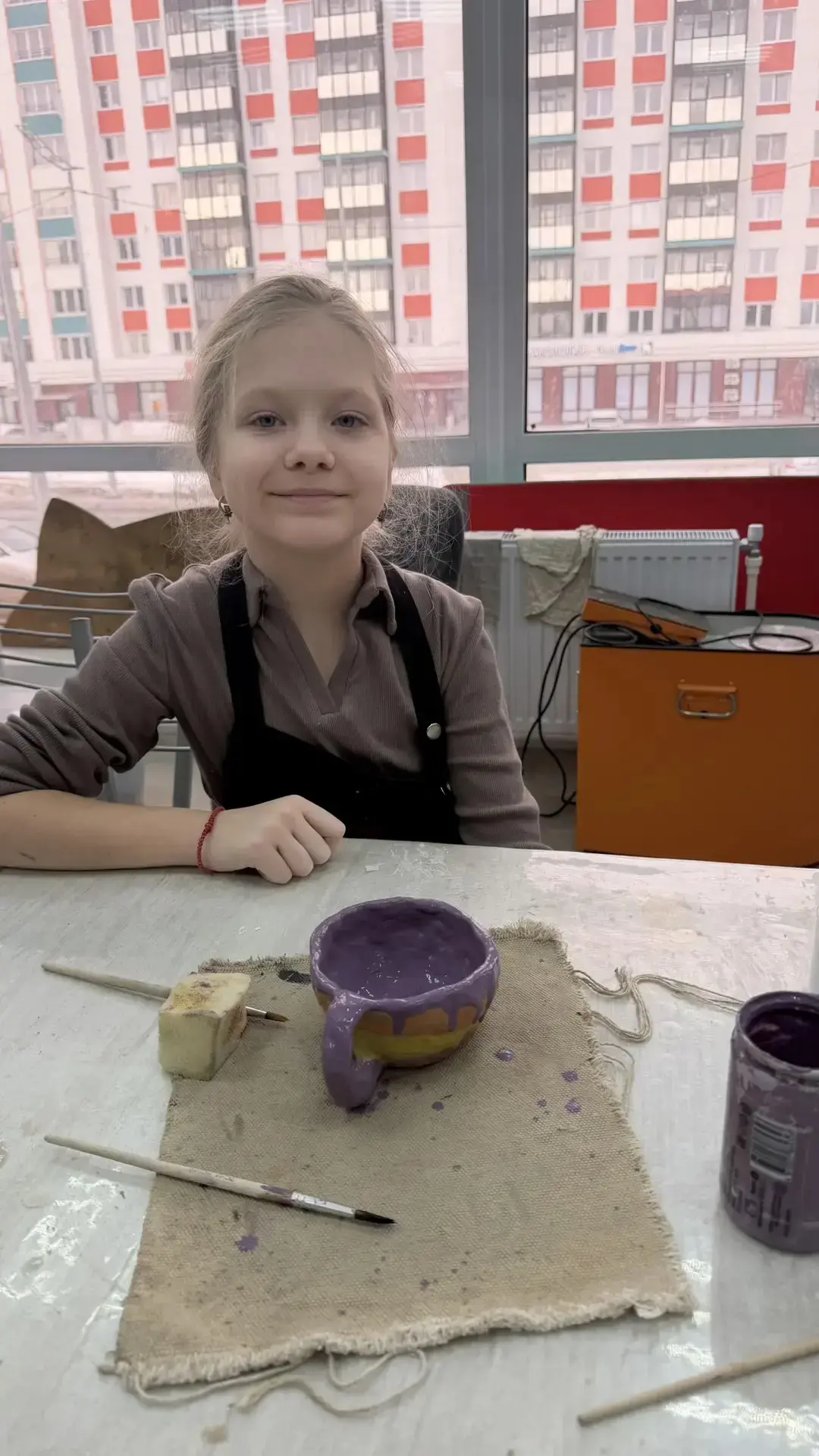 🐱✨ Урок добра и творчества в котокафе ✨🎨☕  👧🧒 Ученики 2 «Е» класса вместе с родителями и классным ру