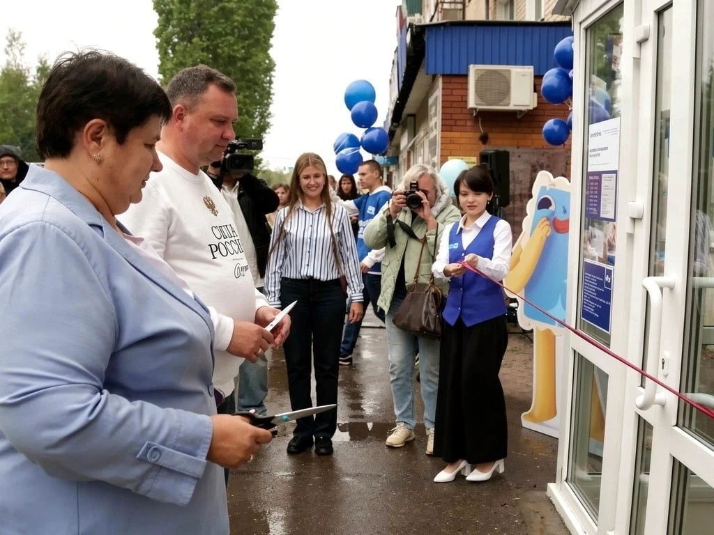В Бузулуке после ремонта открылось обновленное отделение почты.