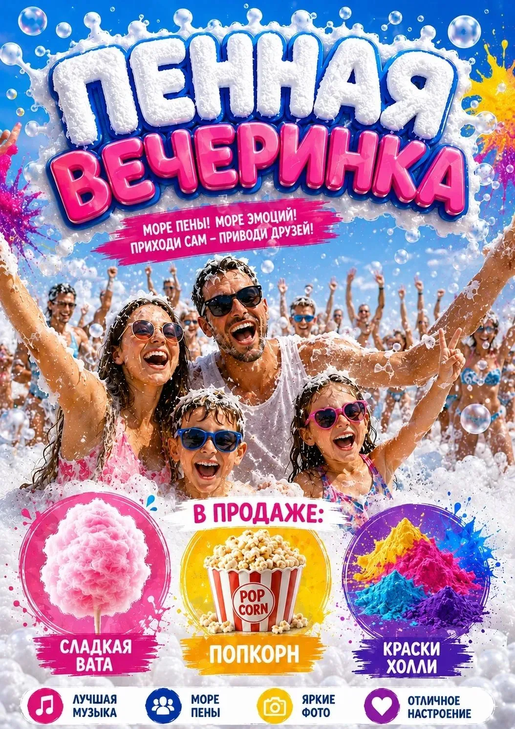 🥳 САМАЯ КРУТАЯ ПЕННАЯ ВЕЧЕРИНКА В Пичуге! 🥳