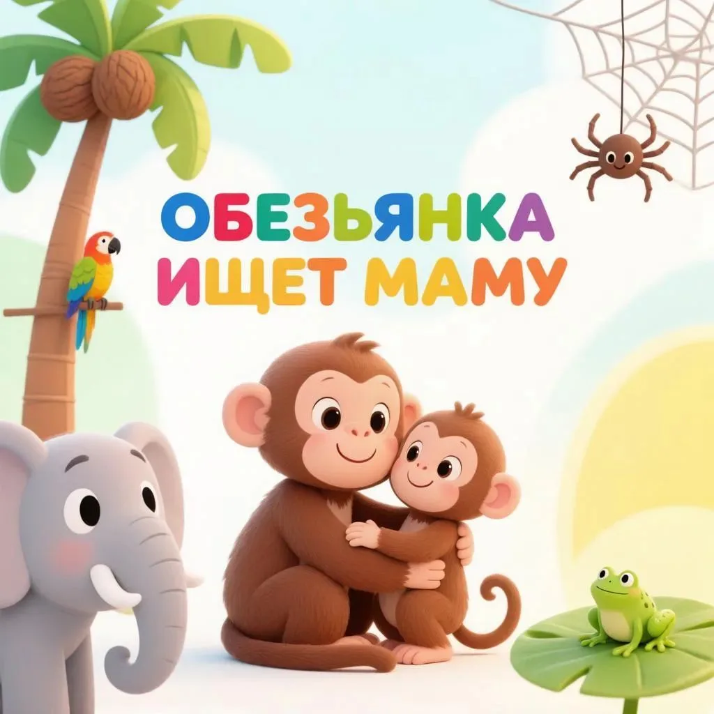 🐵 9 августа  | Интерактивный спектакль «Обезьянка ищет маму»