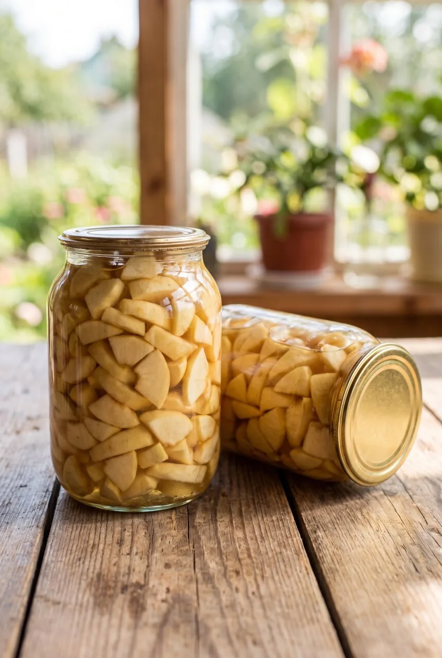 Пироги зимой пеку без лишней возни: открываю баночку, и начинка уже готова. Яблочные до...