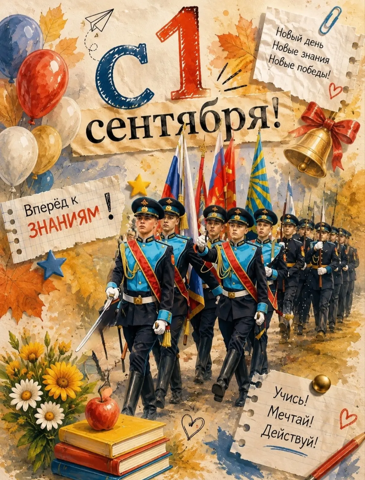🔔 День знаний — встречаем новый учебный год!🎉
