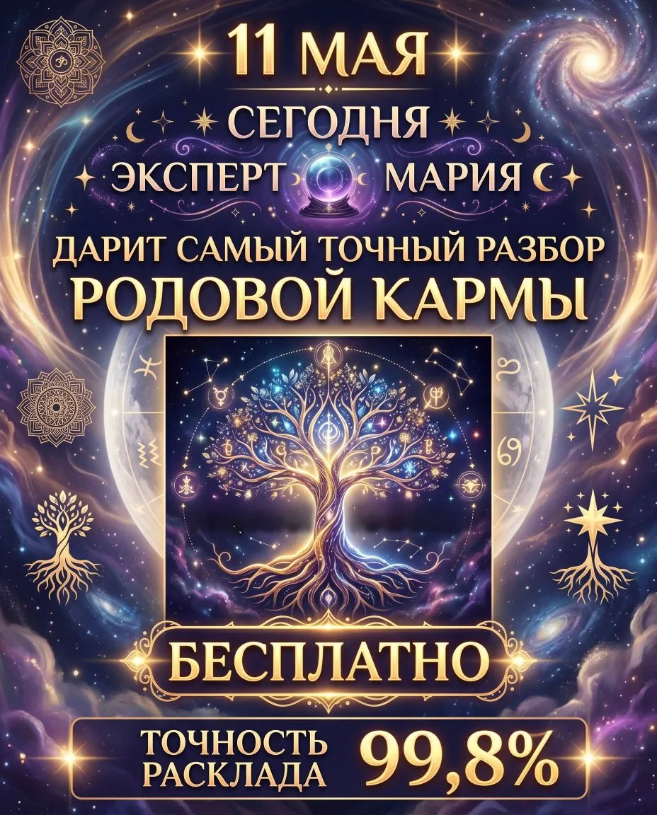 🔮🔮 ПОЛУЧИТЕ БЕСПЛАТНЫЙ РАЗБОР РОДОВОЙ КАРМЫ ОТ ЭКСПЕРТА  Сегодня всем подписчикам сделаю подробный р