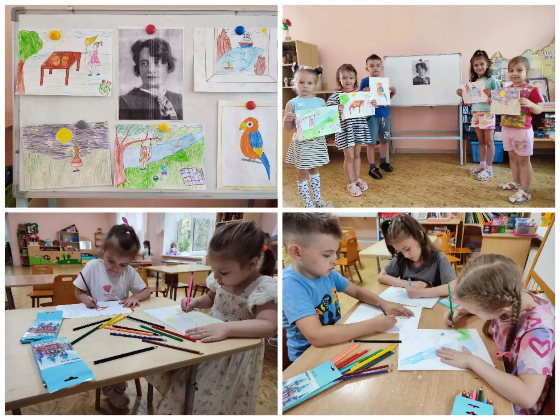 Ребята группы «Семицветик» стали участниками поэтической акции «Волшебное стёклышко Елизаветы Тарахо