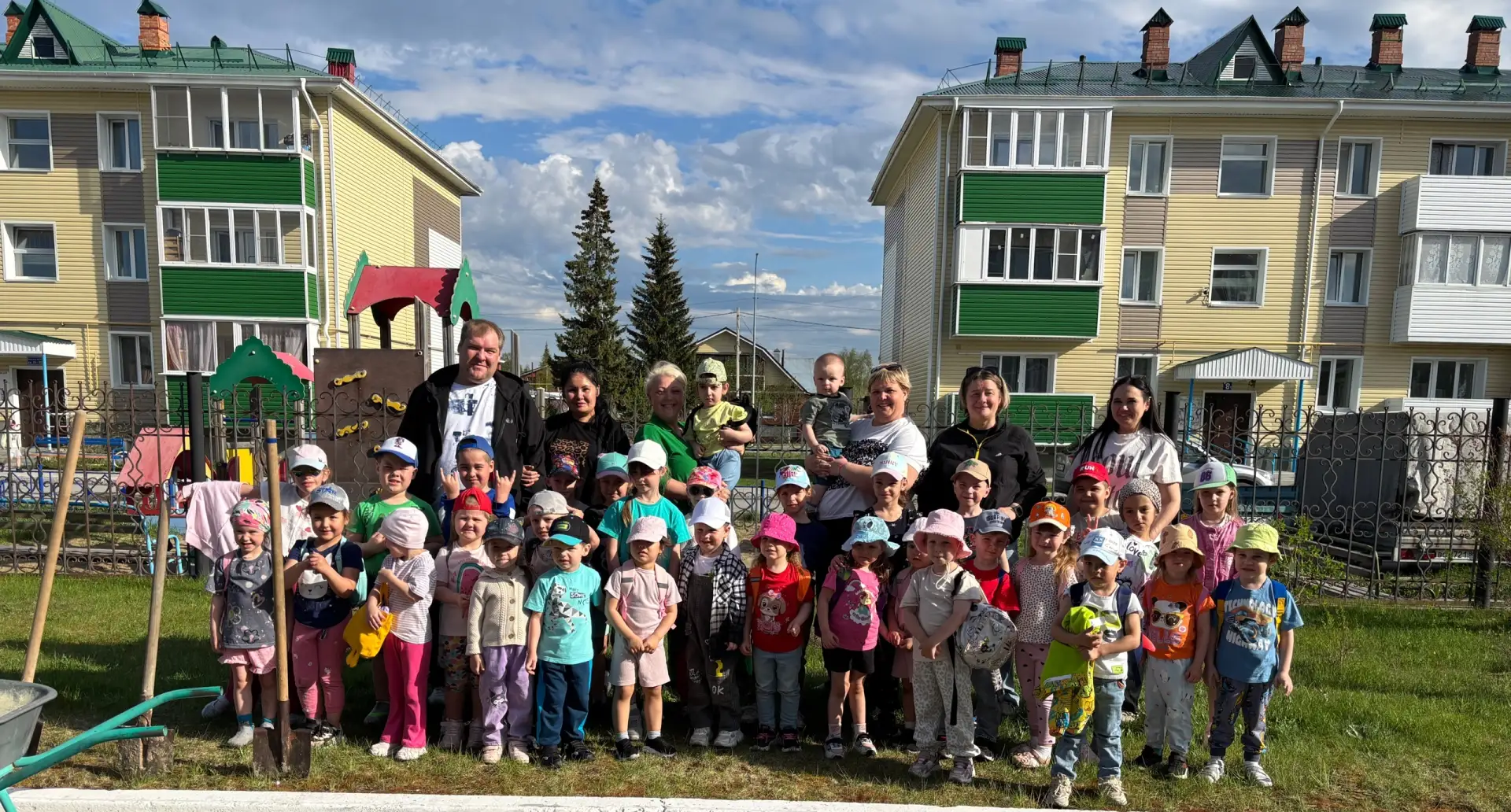 🌳 Зелёная эстафета в детском саду🌳