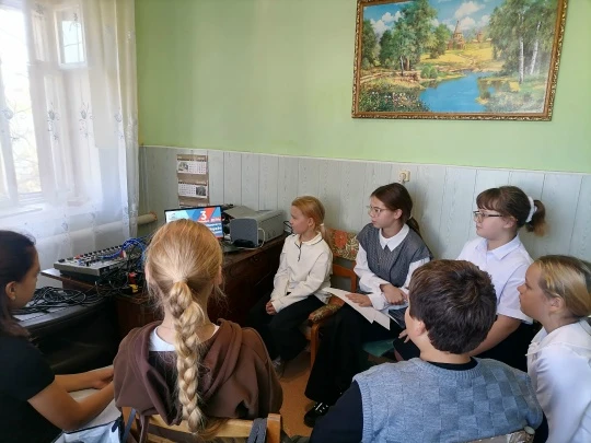 В с. Яблоновый Овраг для ребят прошла профилактическая беседа «Безопасность детей в сов...