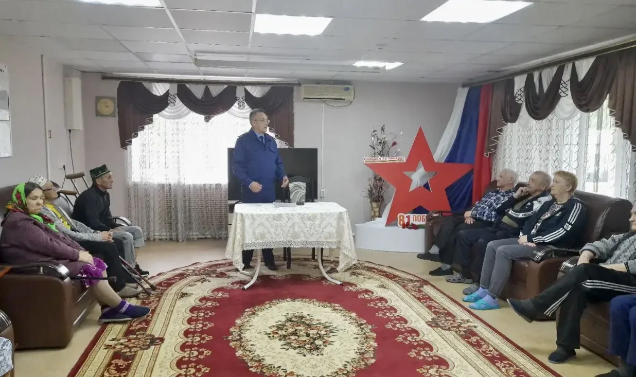 ⚖️ Сегодня прокурор Тетюшского района Ильдар Гайнуллин у нас провел прием граждан. 
✔️Ильдар Гумяров