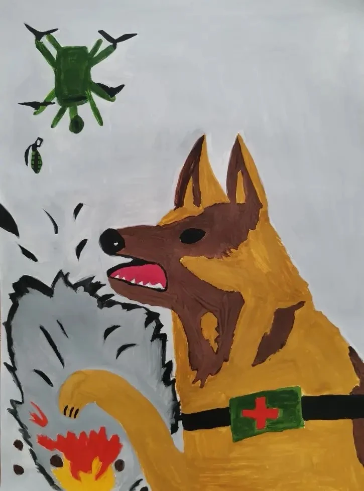 ✨✨✨Итоги конкурса детских рисунков «Четвероногие рядовые»🎨  💫В Сахалинском зооботаническом парке под