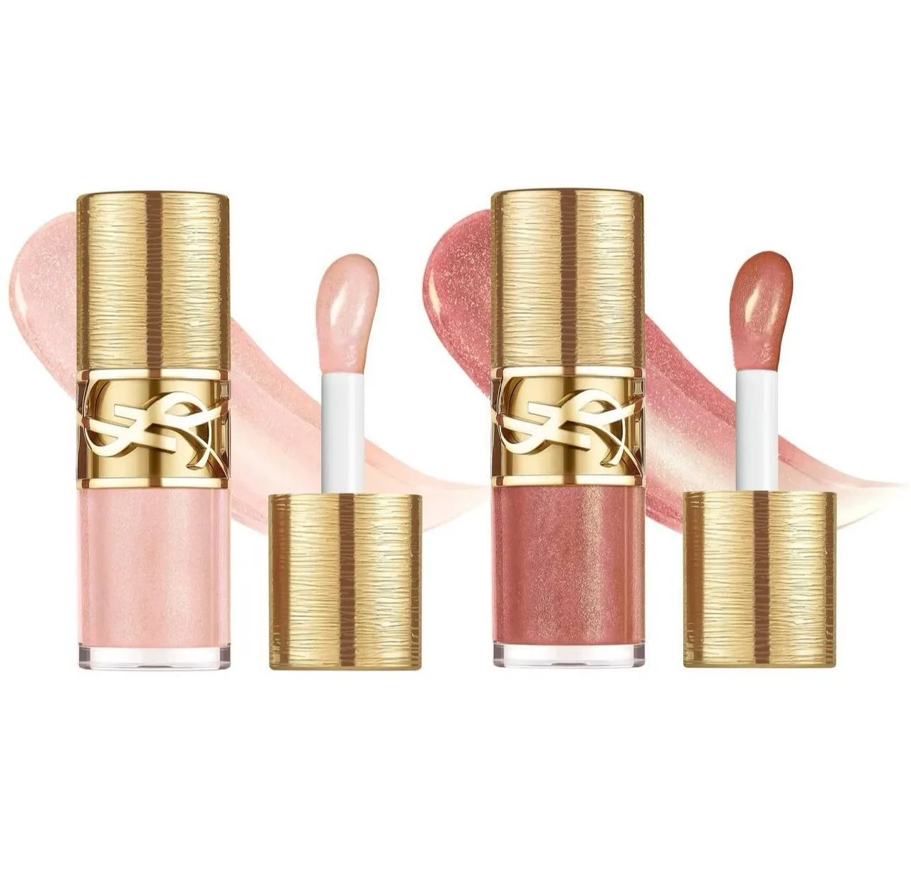 И два новых оттенка блеска для губ Loveshine Plumping в золотой упаковке ограниченной с...