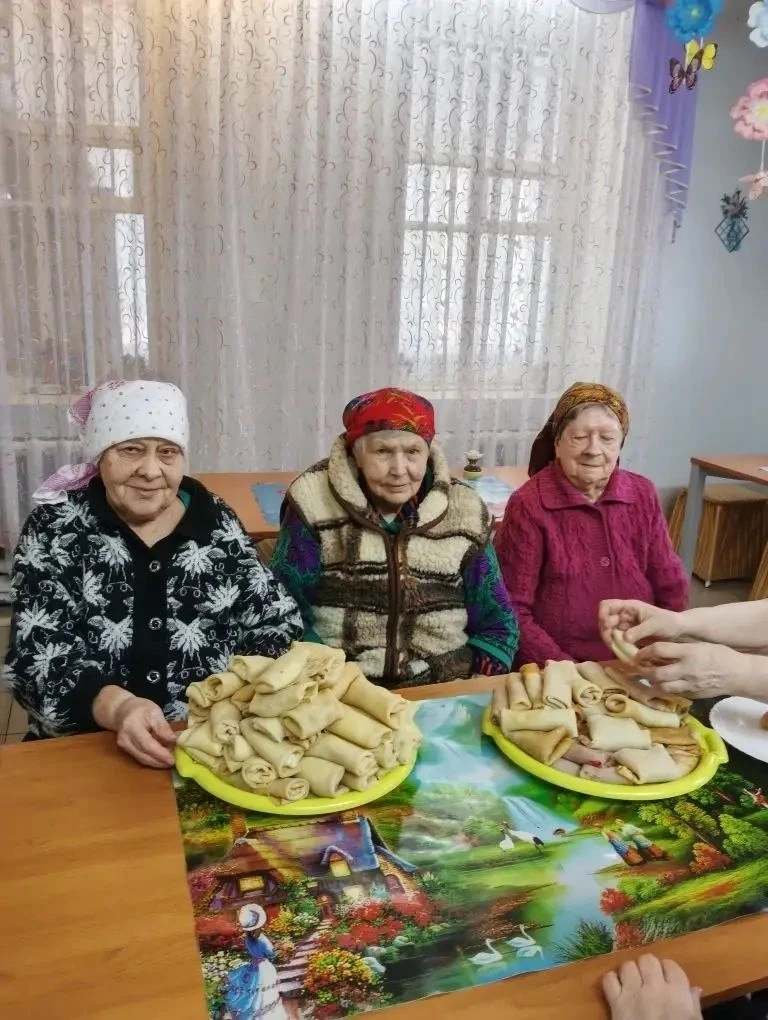 🥞Блинный Мастер-Класс в Холмовском Доме-Интернате!   🤩В столовой Холмовского дома-интерната для прес