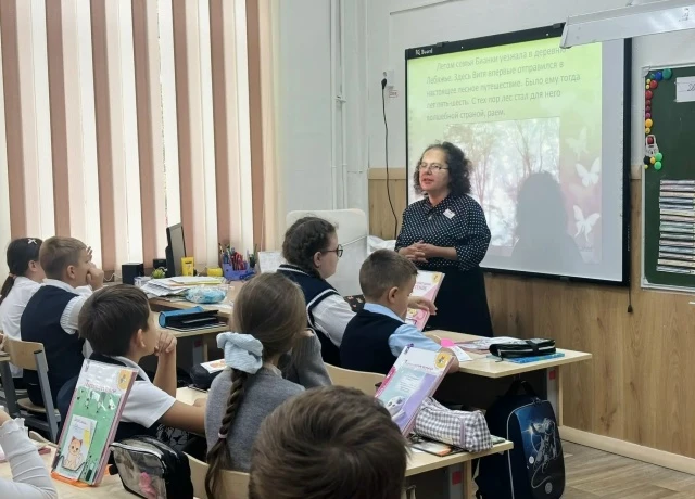 Гимназисты из 3В класса отправились в удивительное путешествие — в волшебный мир творче...