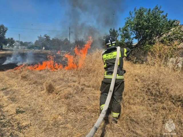 👨‍🚒За минувшие сутки в Запорожской области произошло 26 пожаров