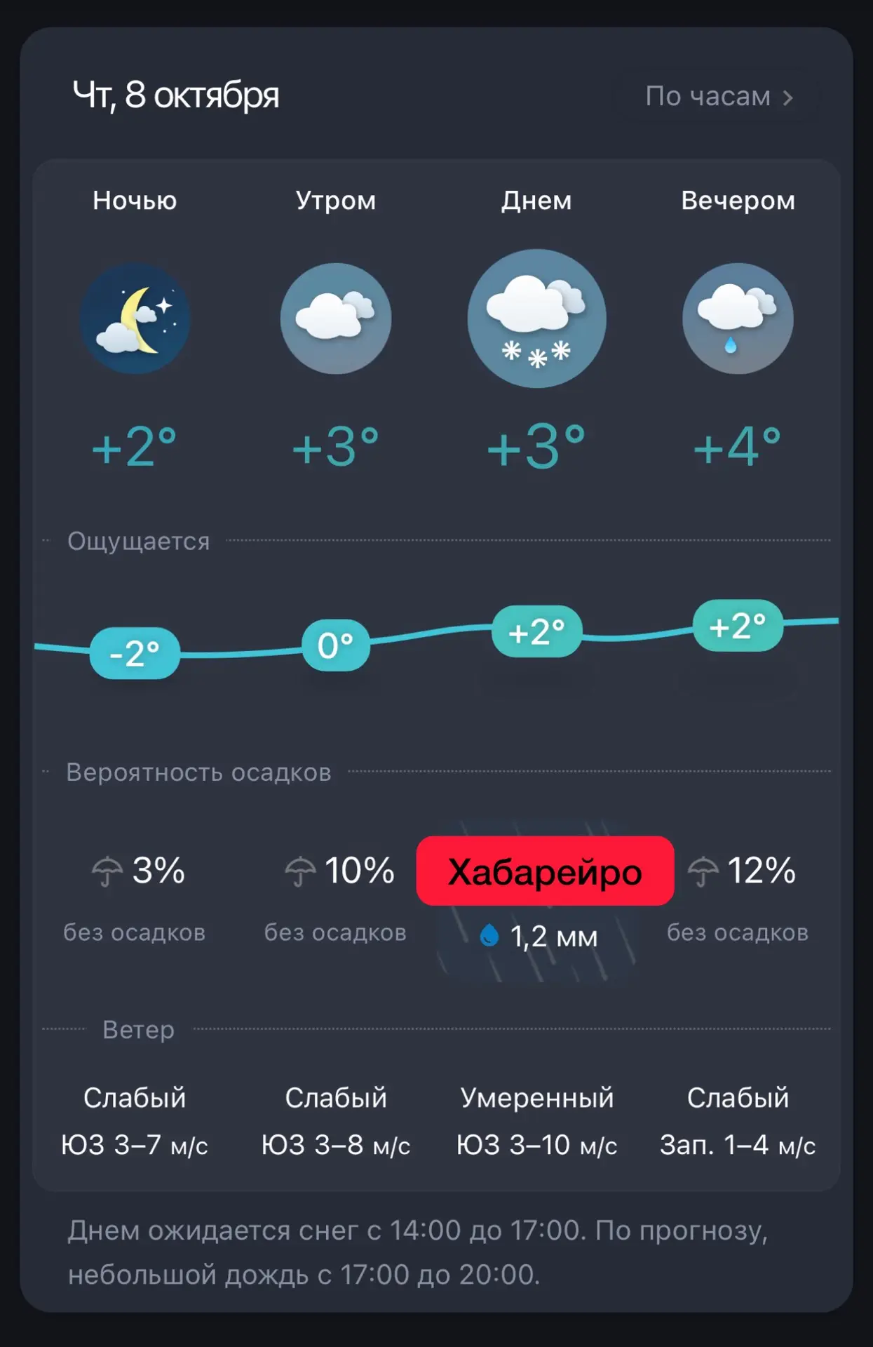В Хабаровске на следующей неделе ожидается снег🫣