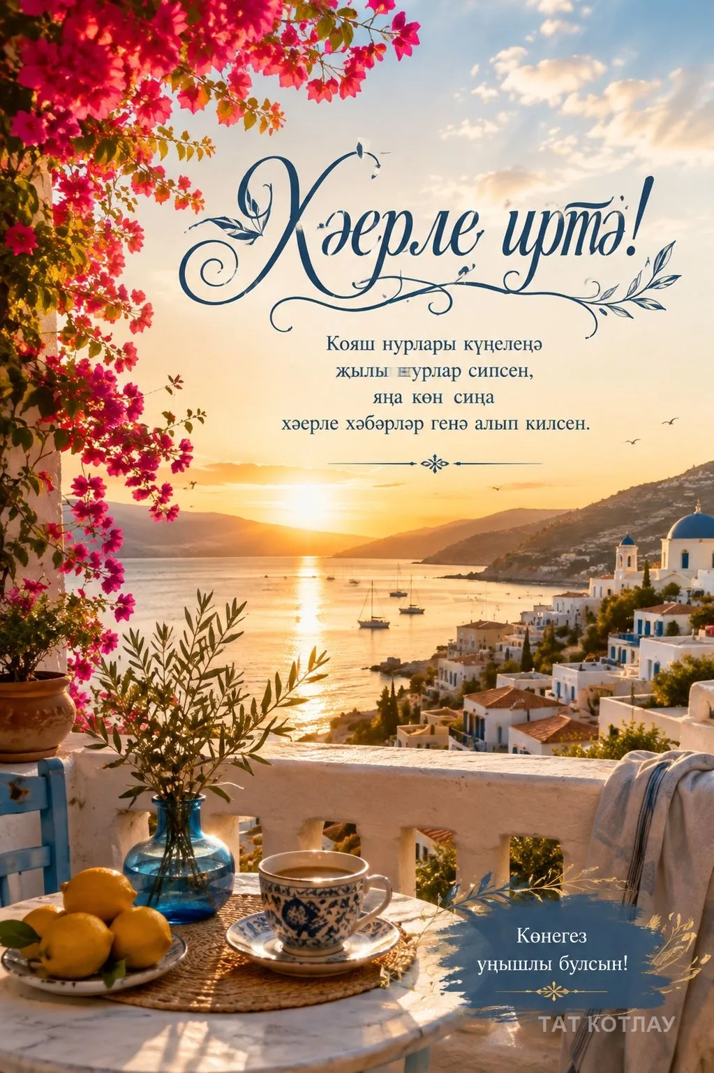 👍 Хәерле иртә
