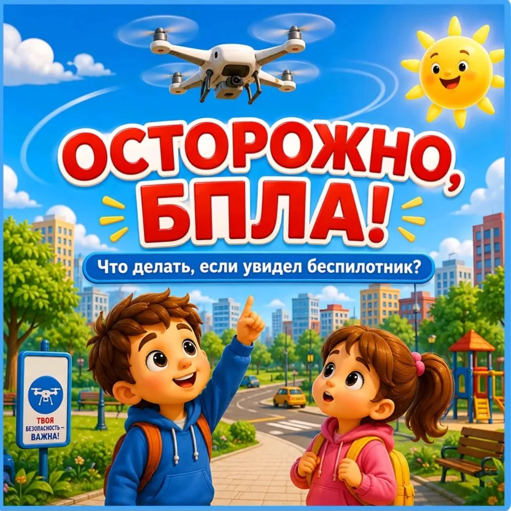 👶🧒 Безопасность наших детей: что важно знать о беспилотниках.

🔸В последнее время тема безопаснос