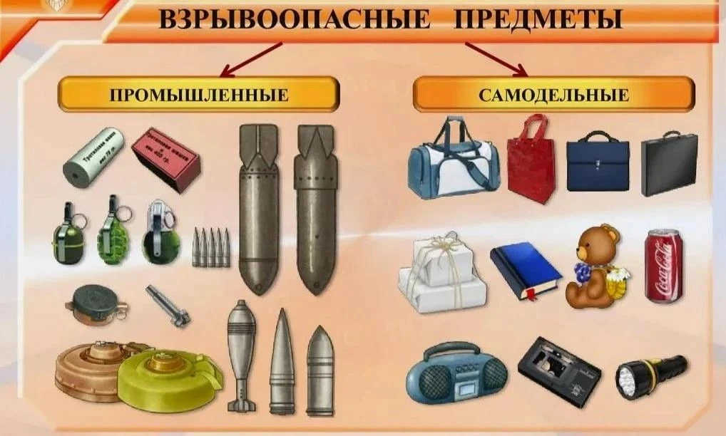 ‼️ВАЖНО: Что делать при обнаружении взрывоопасных или подозрительных предметов