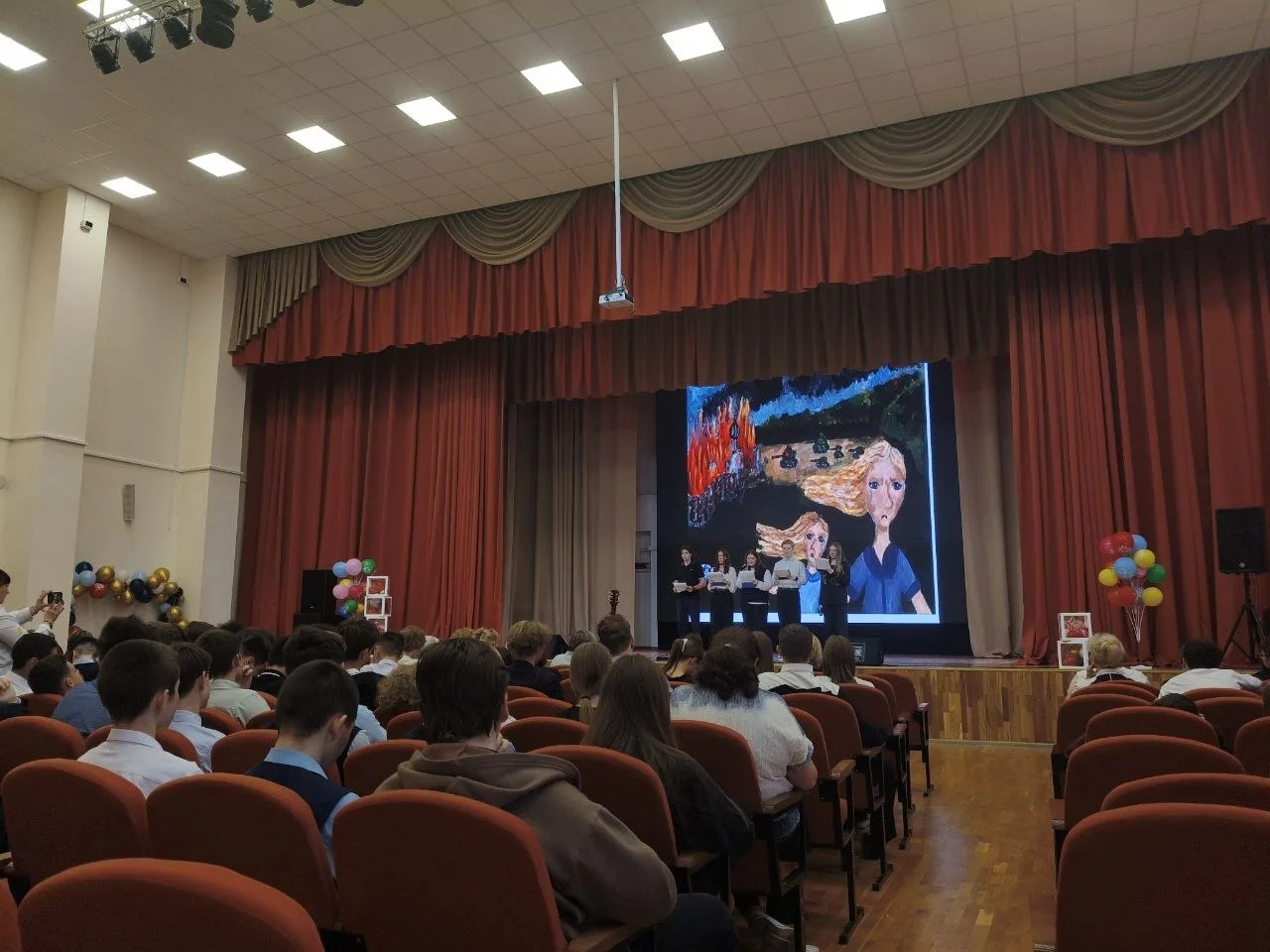 💙 В лицее № 1 п. Львовский состоялась первая презентация для детской аудитории уникальной книги стих