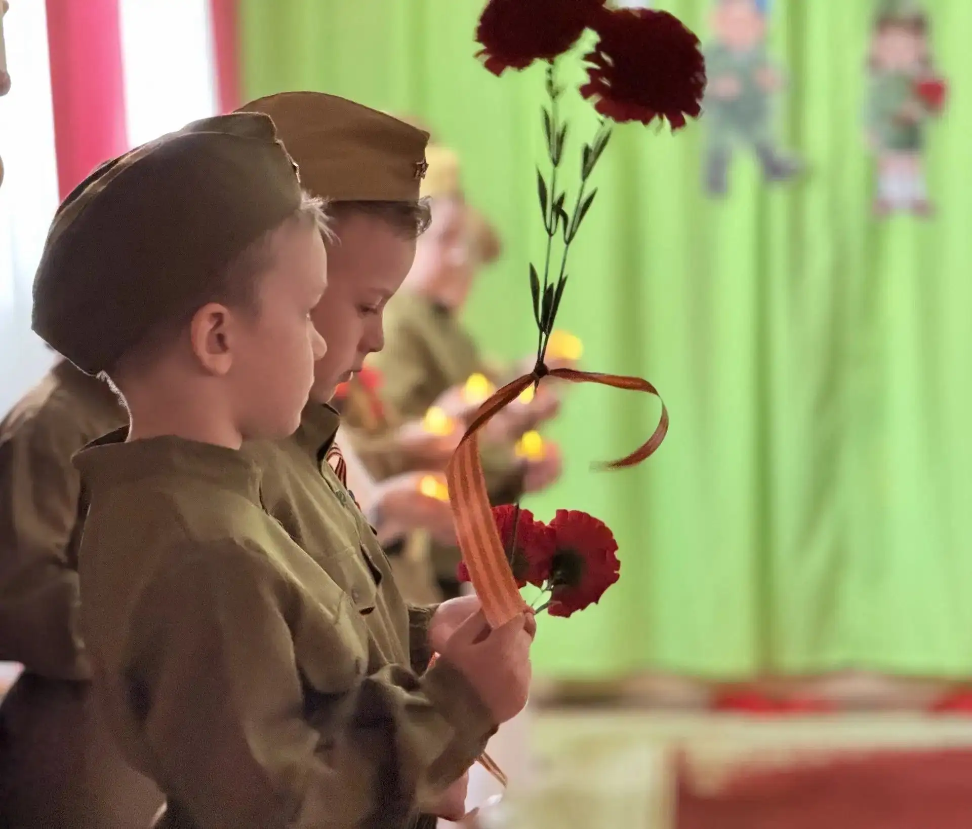 🎗️ Праздничный концерт ко Дню Победы в #ДО_Родничо🎗  ️В преддверии 9 Мая в нашем учреждении состоялс