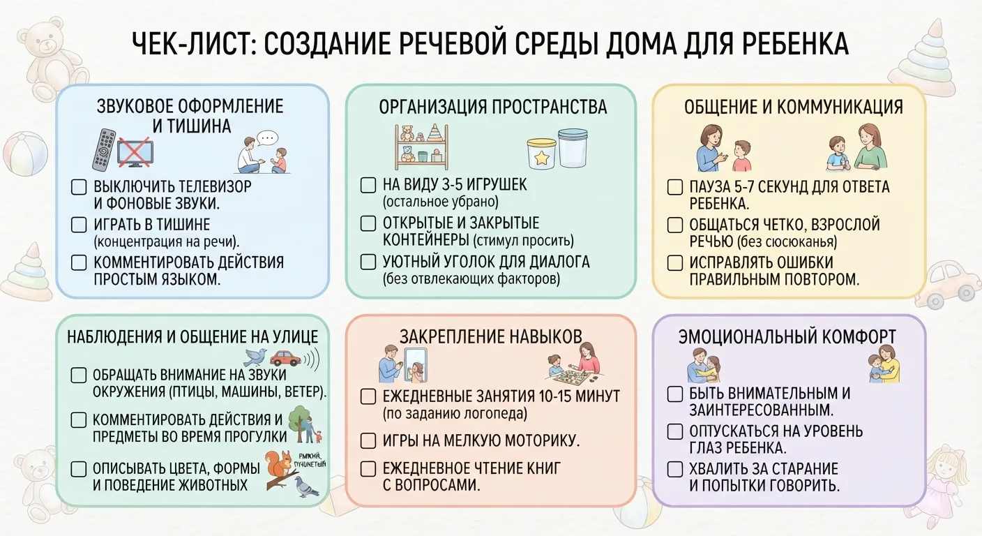 💬 Зачем ребенку особая речевая среда дома?