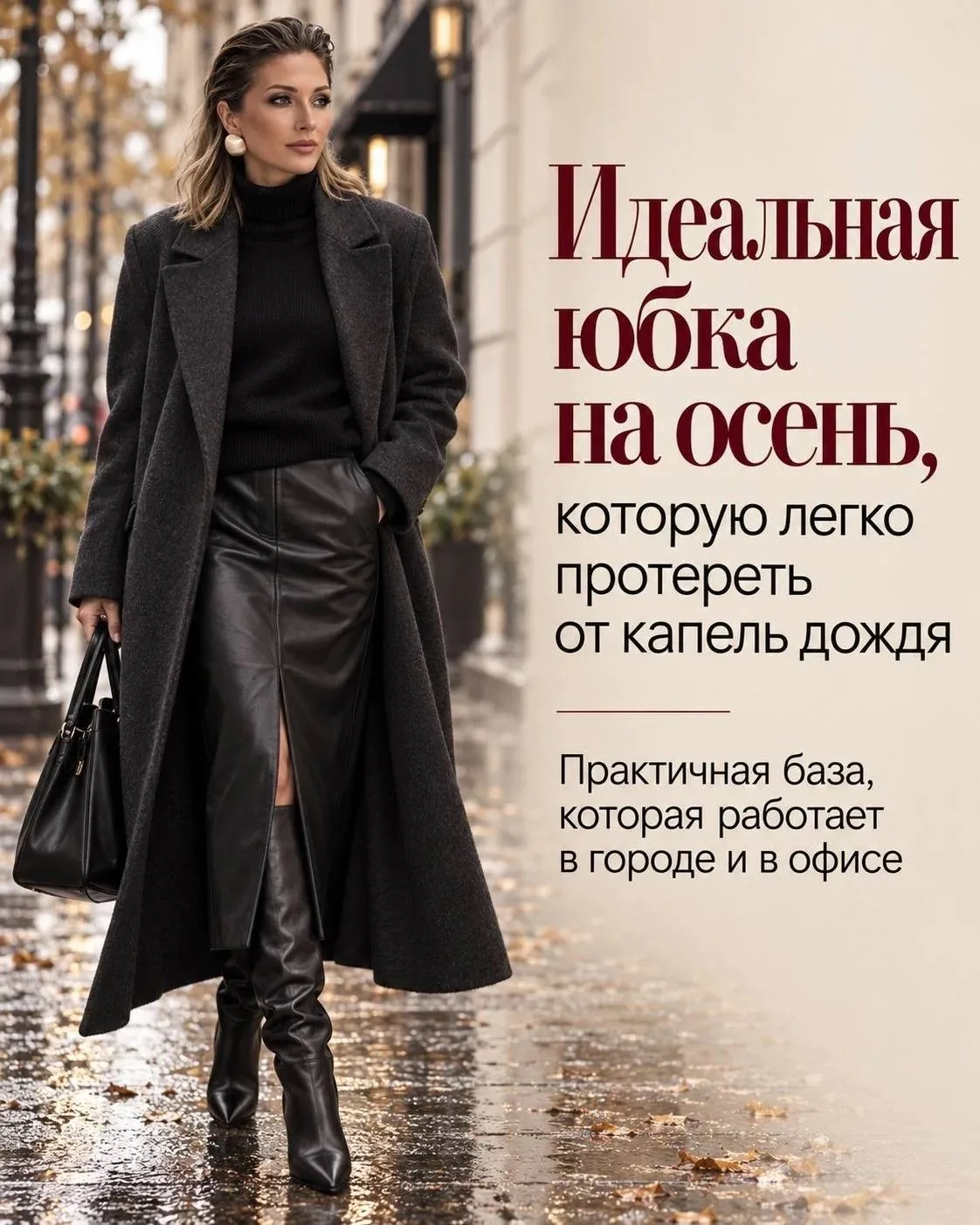 3️⃣ причины носить осенью такие юбки👗✔️длинная, не холодно