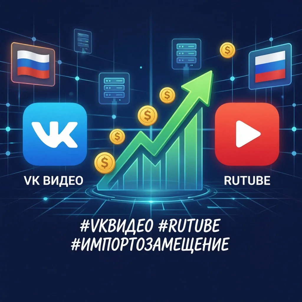 🎬 Российские видеохостинги набирают обороты: VK Видео и RuTube уже обходят YouTube по просмотрам

П