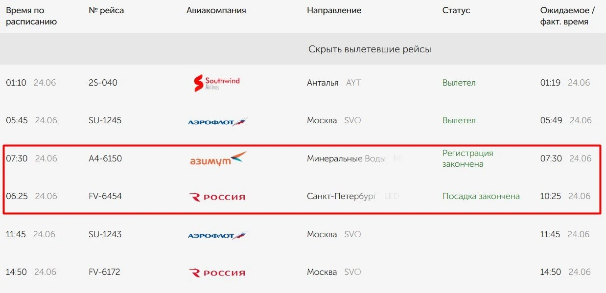 ✈️ Из-за введенных временных ограничений в аэропорту Оренбурга задерживается вылет двух...