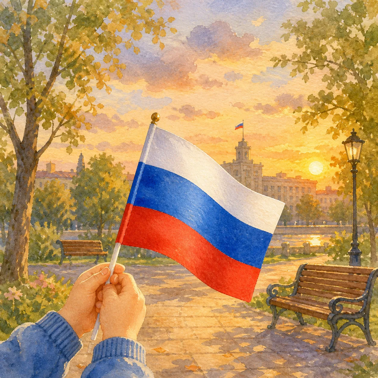 Сегодня — День Государственного флага Российской Федерации!
