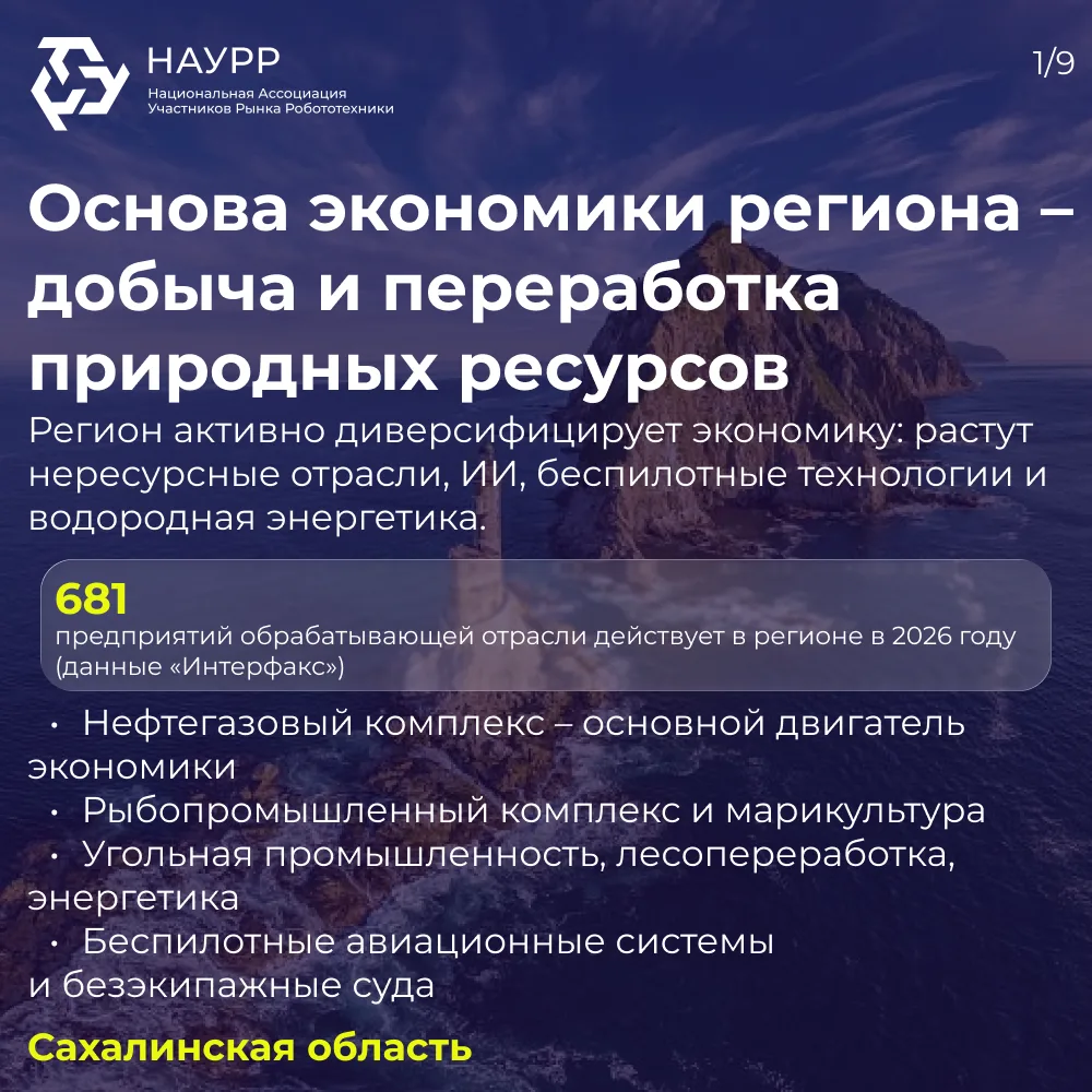 В целевом показателе для Сахалинской области — 119 роботов. Пока внедрено 7.