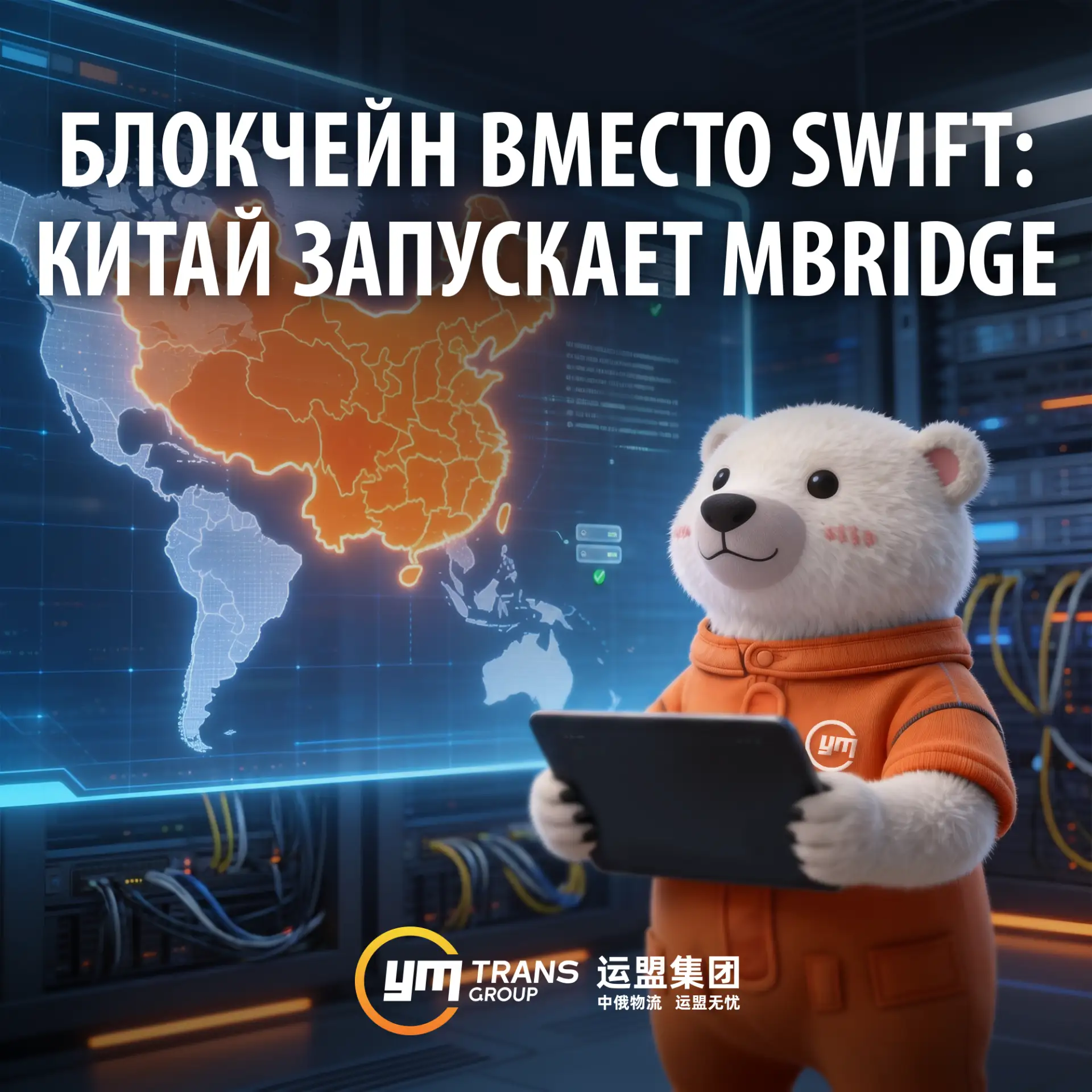 ⚡ Китай завершает подготовку к запуску mBridge - блокчейн-платформы для международных расчетов в циф