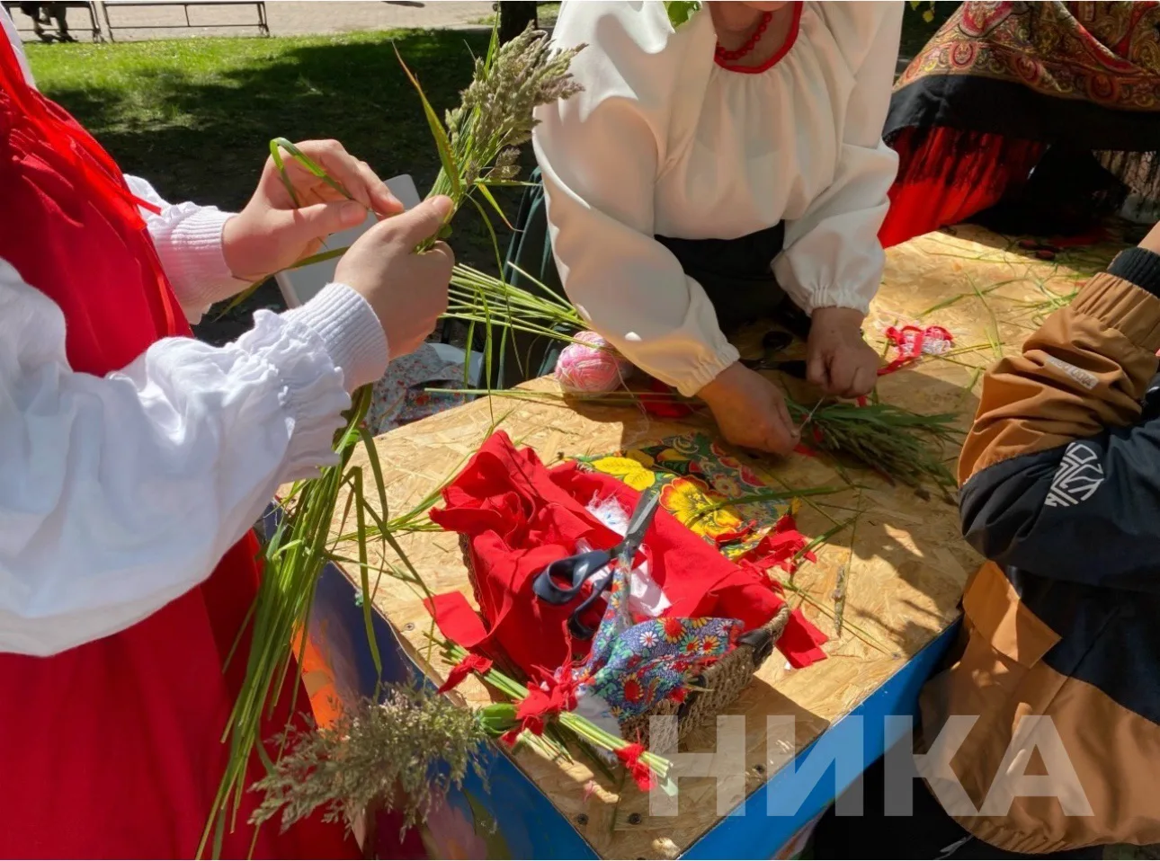 🙏🏼 День Святой Троицы празднуют в парке культуры и отдыха