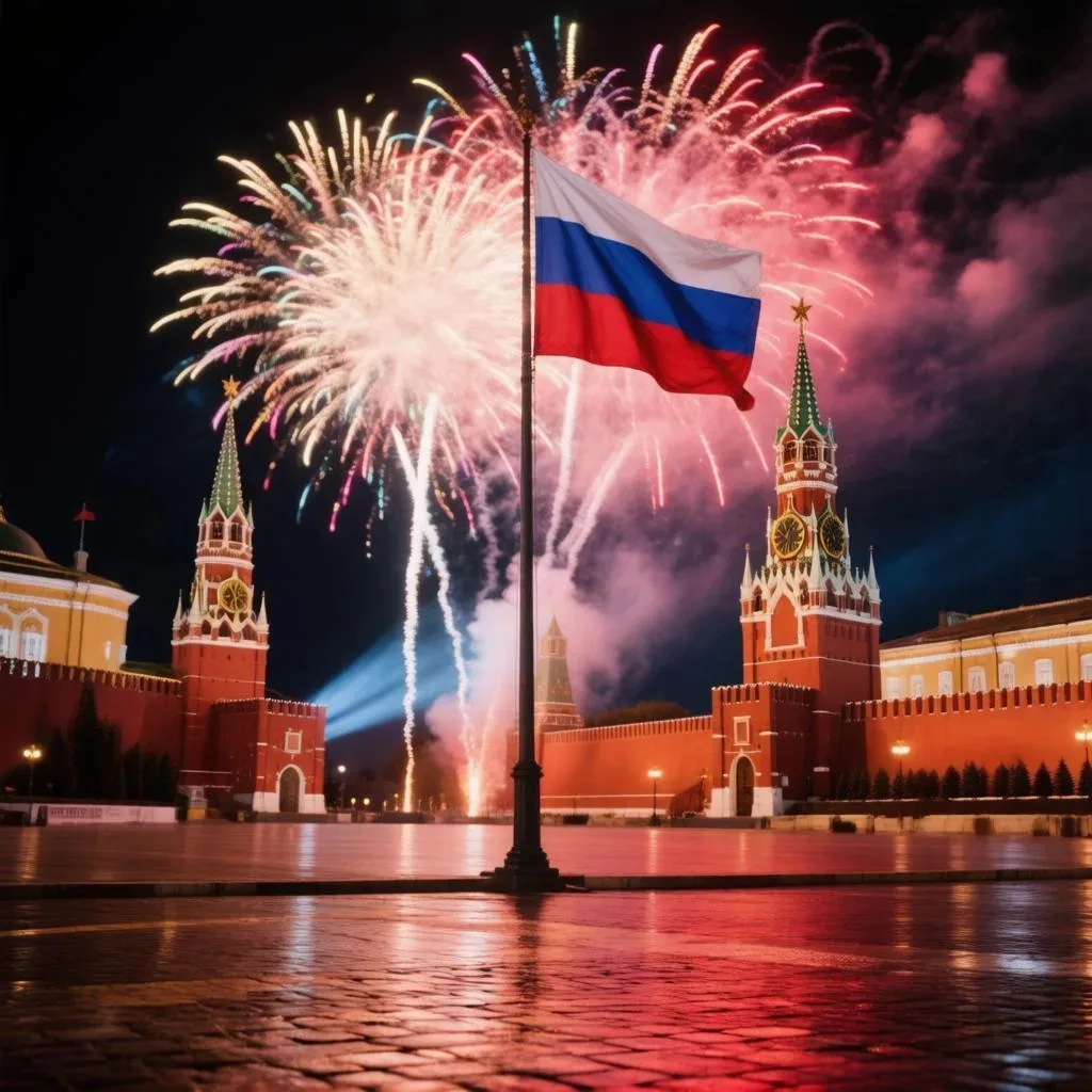 С Днём России! Желаем мира, добра и процветания нашей великой стране. Пусть в каждом доме будут счас