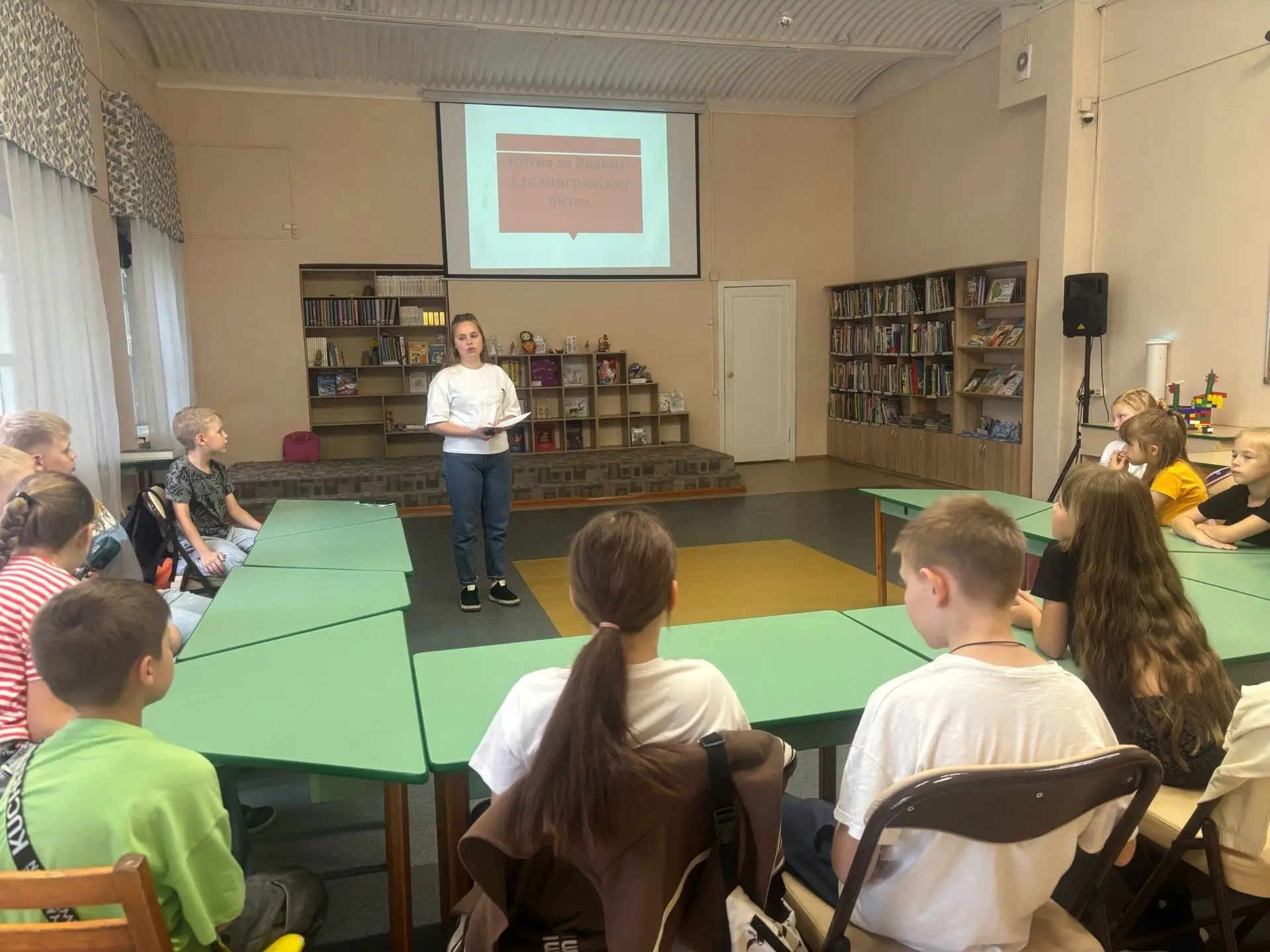 📚Сегодня в стенах библиотеки имени А. Гайдара участники творческой смены прикоснулись к одной из са