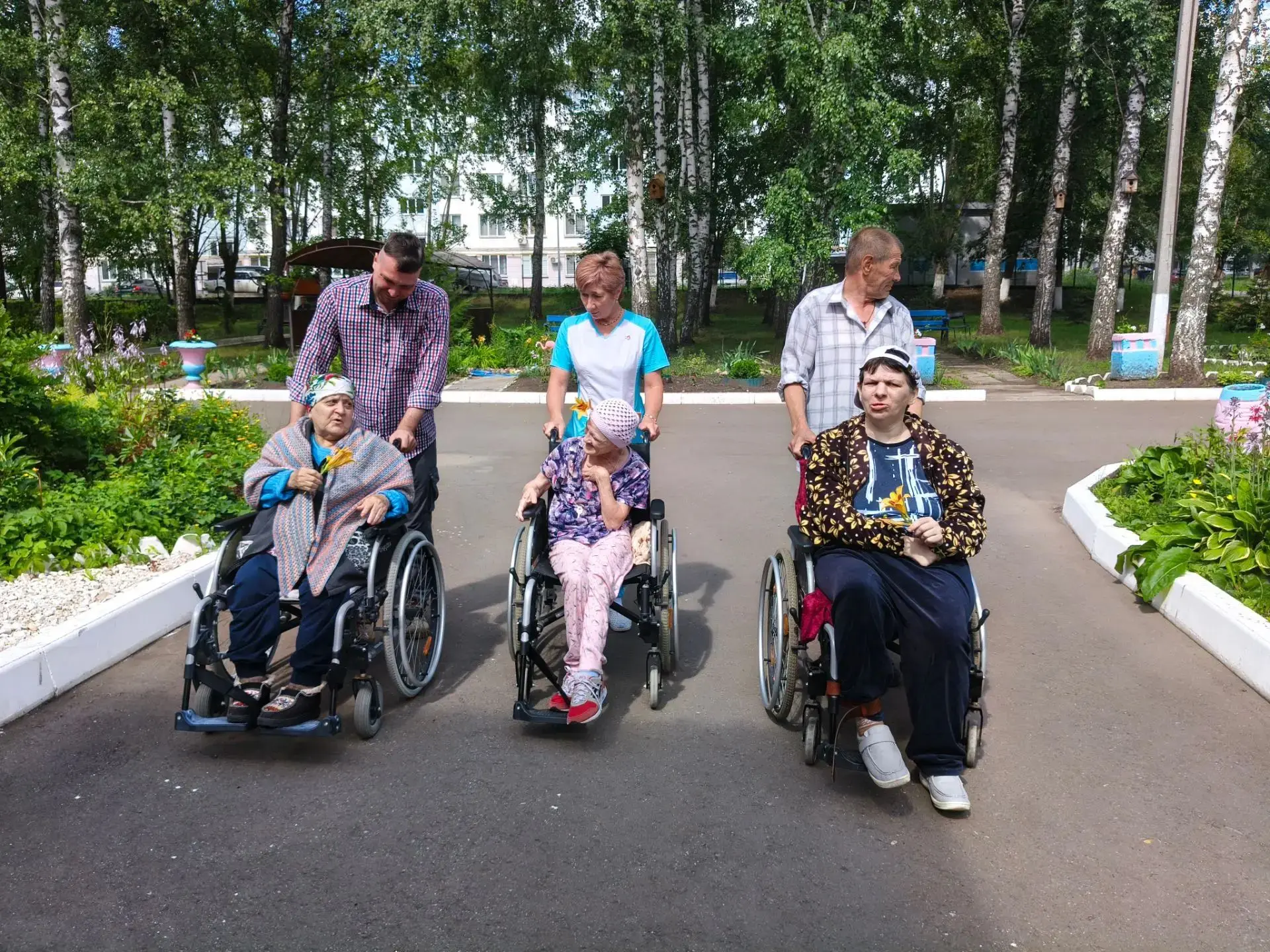 Неделя Здоровья в Доме-интернате идёт полным ходом🏡

Сегодня в прекрасный, солнечный день наш специ