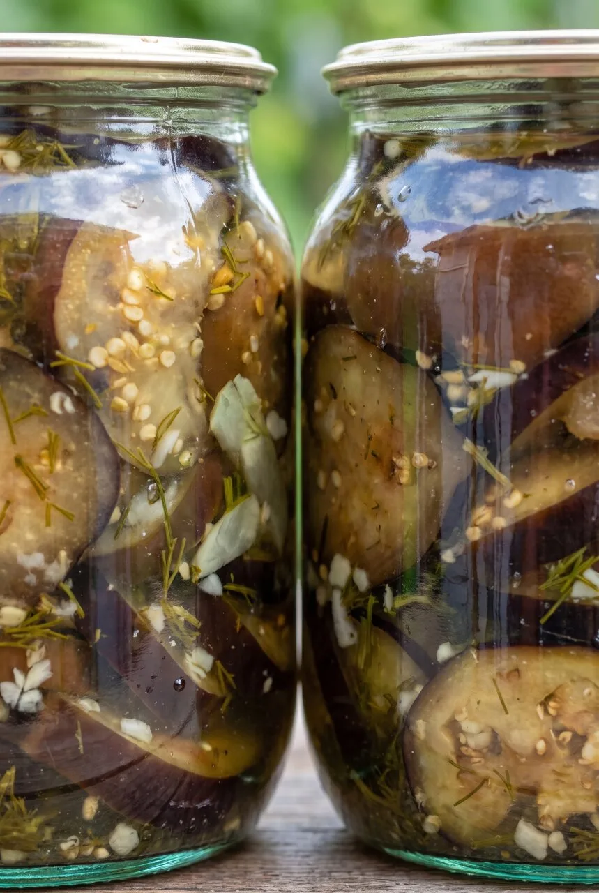 Чесночные баклажаны получаются мягкими, но не расползаются, а вкус у них выходит ярким ...