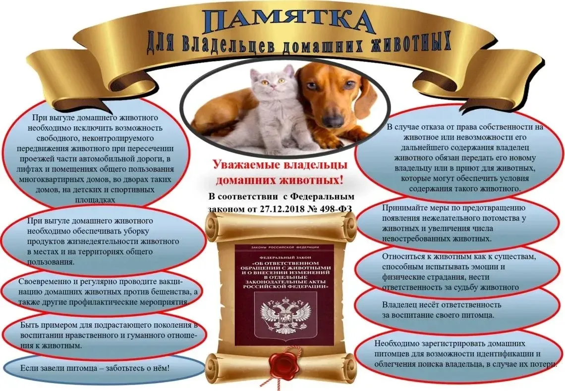 Уважаемые владельцы собак!
1. Собака, находящаяся в собственности граждан независимо от породы должн