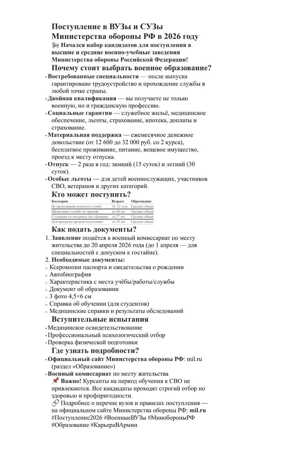 Медиа публикации