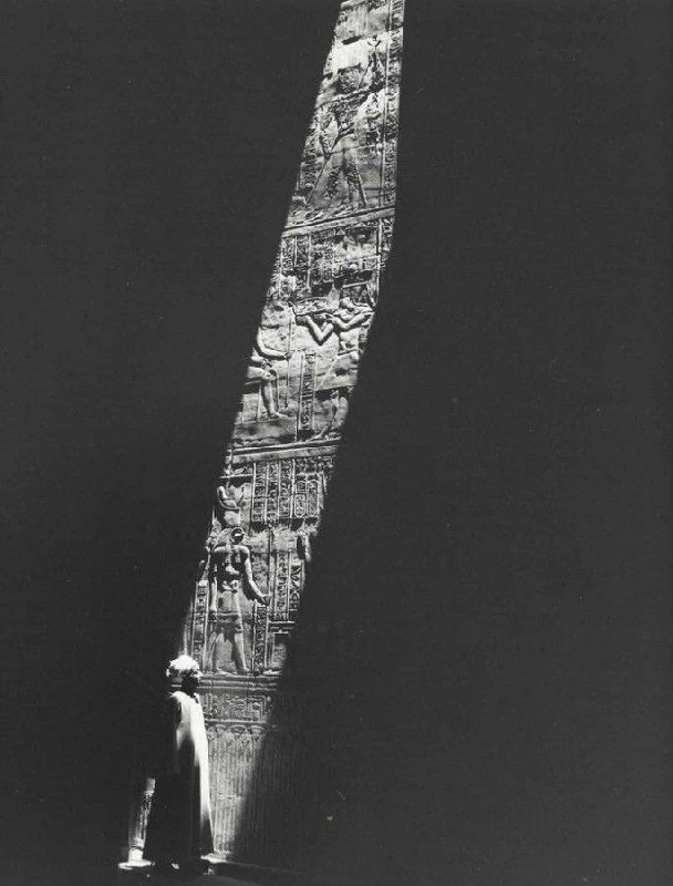 Египетский храмовый рельеф. Египет, 1968 год